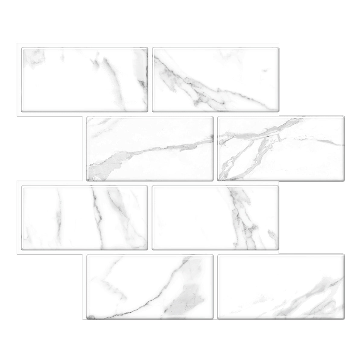 Thicker Large Subway Marble Tile